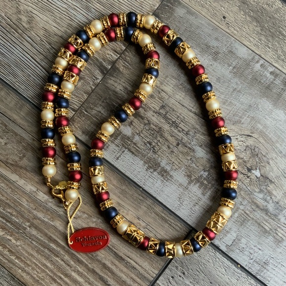 Schiavon Venezia Runway Statement Necklace - Picture 1 of 7